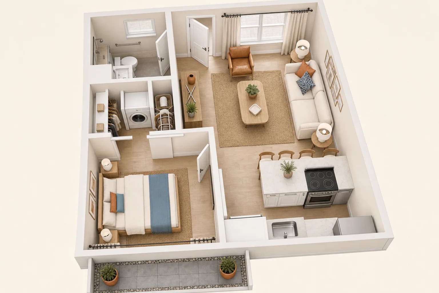 Floor Plan — The Humiston