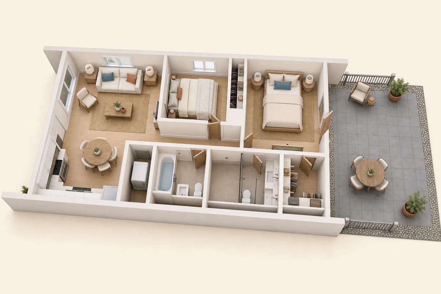 Floor Plan — The Riomar
